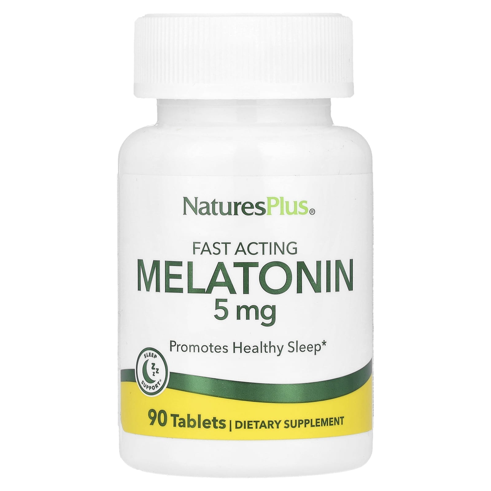 Мелатонин NaturesPlus, 5 мг, 90 таблеток