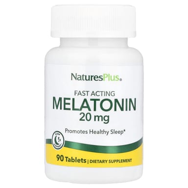 Мелатонин NaturesPlus, 20 мг, 90 таблеток