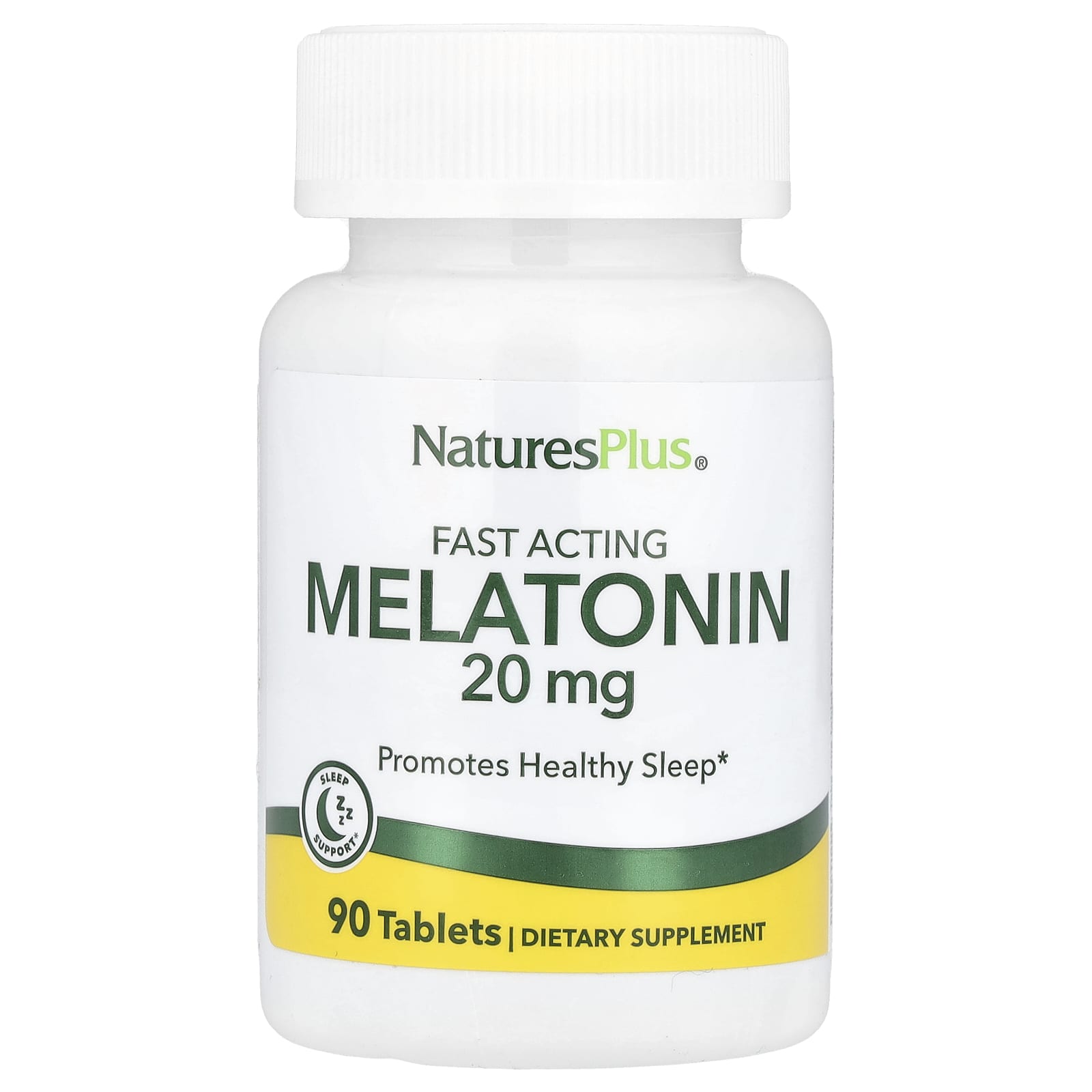 Мелатонин NaturesPlus, 20 мг, 90 таблеток