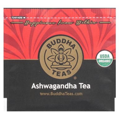 Ашваганда Buddha Teas Organic Herbal Tea 18 Tea Bags, 36 г, чайные пакетики