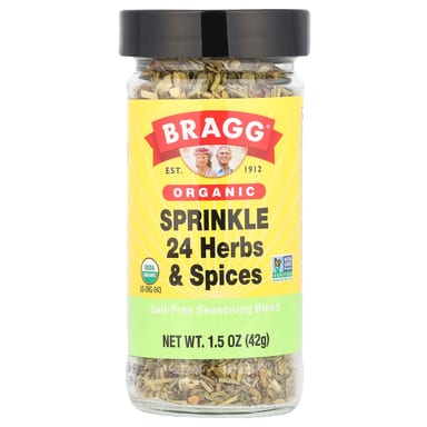 Приправа Bragg Organic Sprinkle 24 Herbs & Spices Salt-Free Blend, 42 г