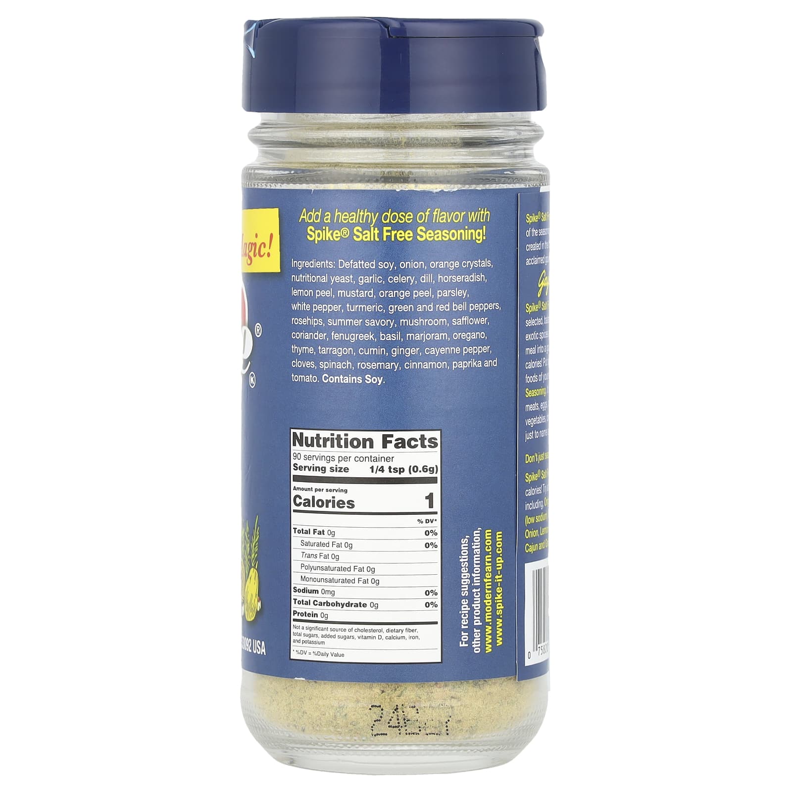 Приправа Spike Salt Free, 54 г — фото 2