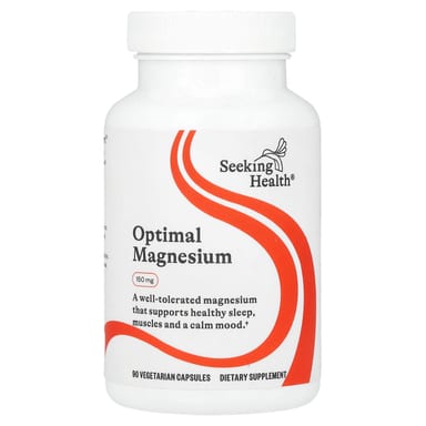 Магний Seeking Health Optimal, 150 мг, 90 растительных капсул