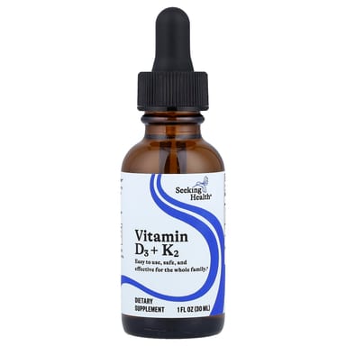Витамин D3 Seeking Health K2 Drops, 30 мл, капли