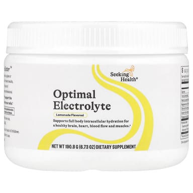Электролиты Seeking Health, 190.8 г (6.73 oz) лимонный