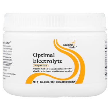 Электролиты Seeking Health, 190.8 г (6.73 oz) апельсин