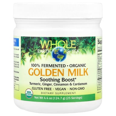 Золотое молоко Whole Earth & Sea®, 124.7 г