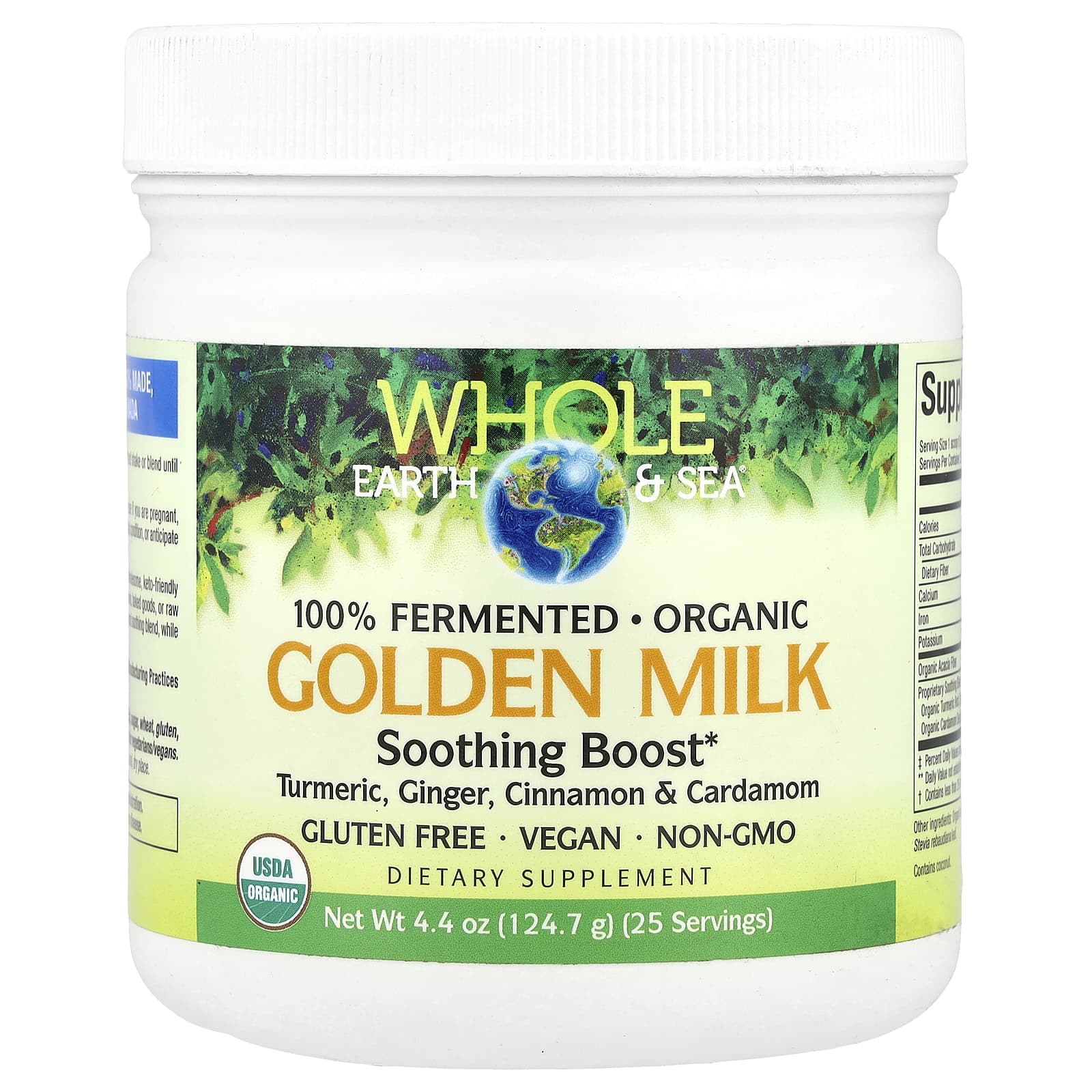 Золотое молоко Whole Earth & Sea®, 124.7 г