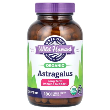 Астрагал Oregon's Wild Harvest Organic, 375 мг, капсулы
