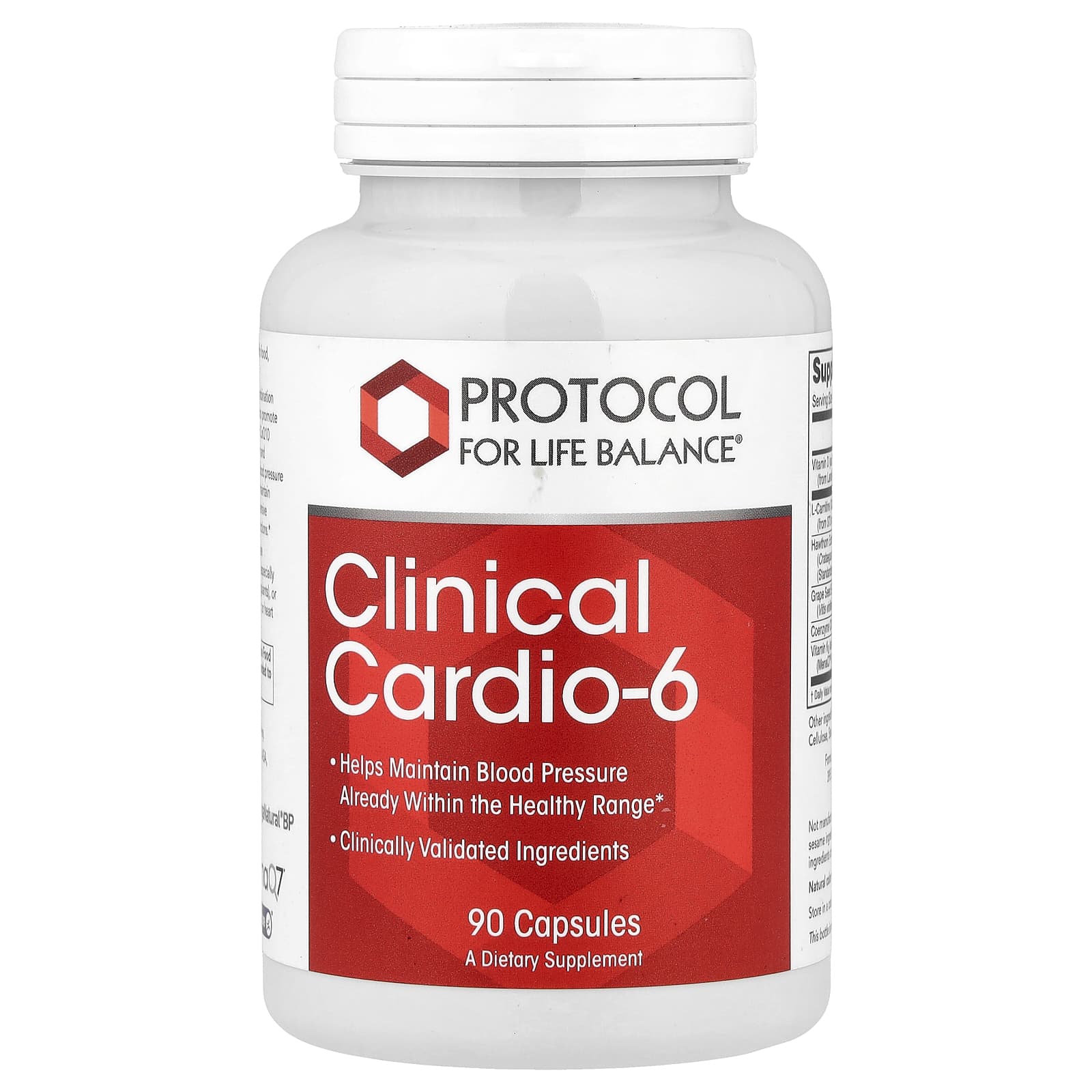 Кардио-комплекс Clinical Cardio-6 Protocol for Life Balance, 90 капсул