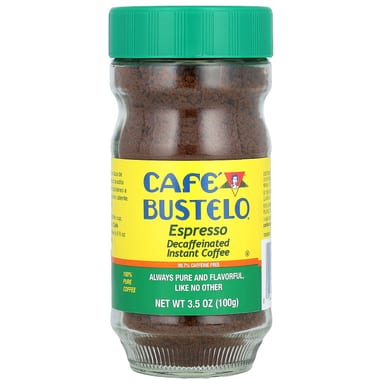 Растворимый кофе Café Bustelo Espresso Decaffeinated, 100 г