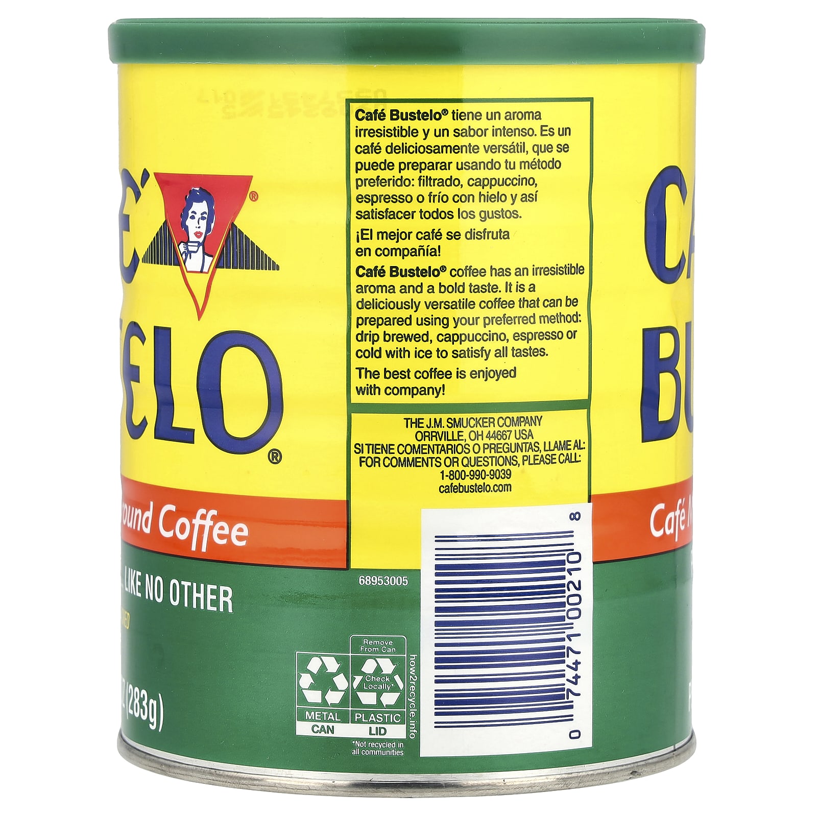 Молотый кофе Café Bustelo Decaffeinated, 283 г — фото 2