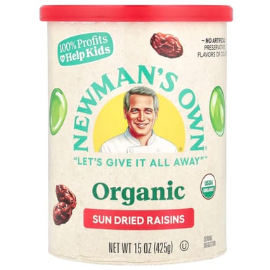 Изюм солнечной сушки Newman's Own Organics, 425 г