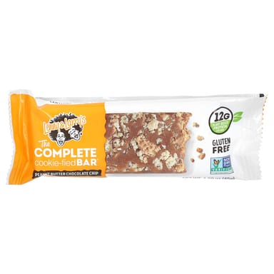 Арахисовая паста Lenny & Larry's The Complete Cookie-Fied Bar®, вкус Peanut Butter Chocolate Chip, 45 г, 9 шт., батончик