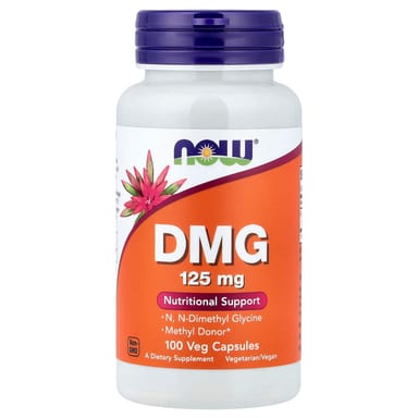 DMG NOW Foods, 125 мг, 100 растительных капсул