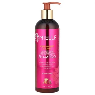 Фото товара: Шампунь Mielle Moisturizing and Detangling, аромат «Pomegranate & Honey», 355 мл