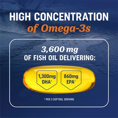Рыбий жир MAV Nutrition Omega-3, вкус Natural Lemon, 120 мягких капсул