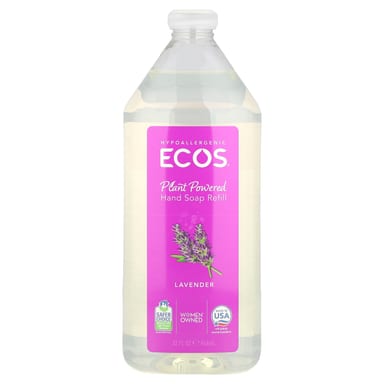 Ручное мыло для рук Ecos®, Лаванда, 946 мл
