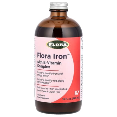 Комплекс Flora Iron™ with B-Vitamin, 445 мл