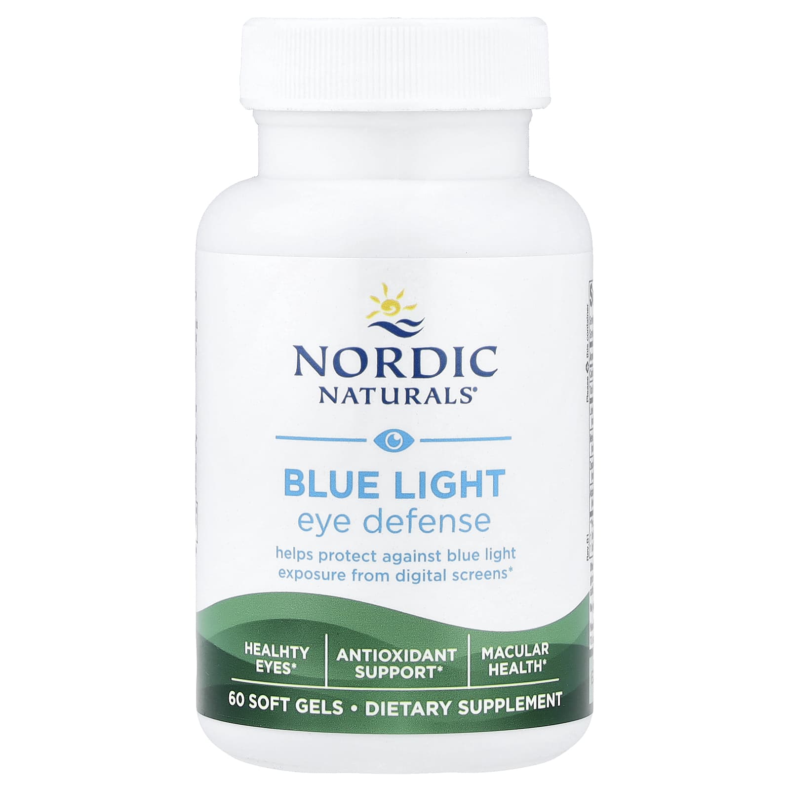 Nordic Naturals, Blue Light Eye Defense, 60 Softgels