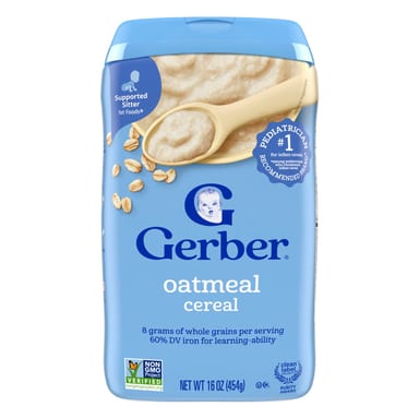 Овсянка Gerber Cereal 1st Foods®, 454 г