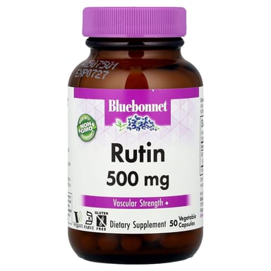 Рутин Bluebonnet Nutrition, 500 мг, 50 растительных капсул