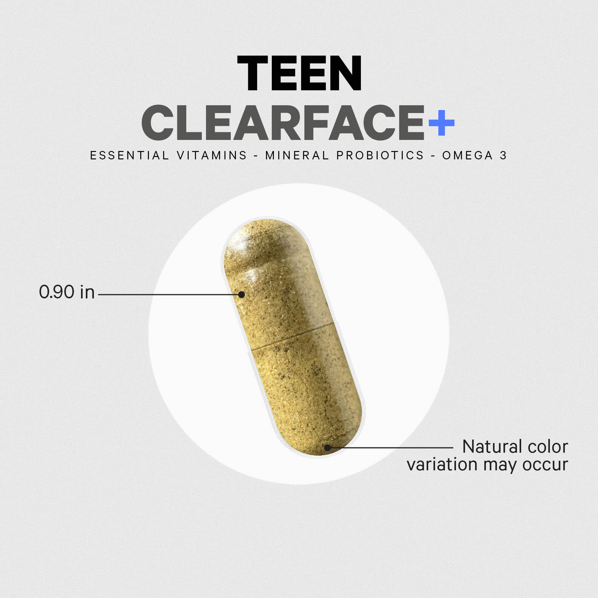 Комплекс Teen Clearface Codeage, 60 растительных капсул — фото 3