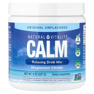 Напиток CALM Natural Vitality CALM® Original, без вкуса, 227 г, смесь для напитка
