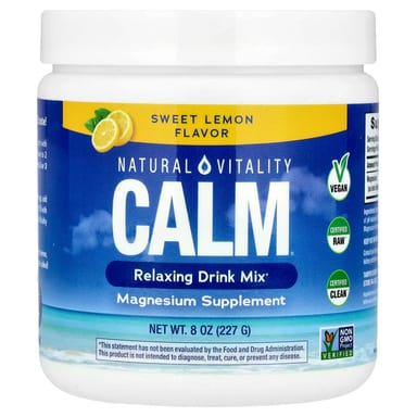 Напиток CALM Natural Vitality CALM®, вкус Sweet Lemon, 227 г, смесь для напитка