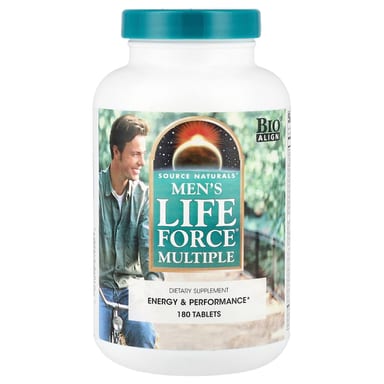Мультивитаминный комплекс Life Force Source Naturals Men's, 180 таблеток