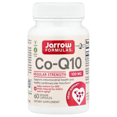 Коэнзим Q10 Jarrow Formulas, 100 мг, 60 растительных капсул
