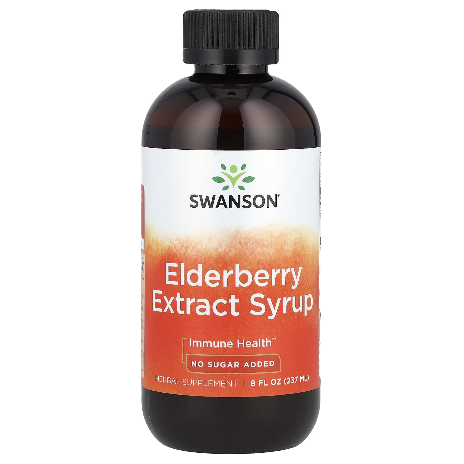 Бузина Swanson, вкус Elderberry Extract Syrup, 237 мл