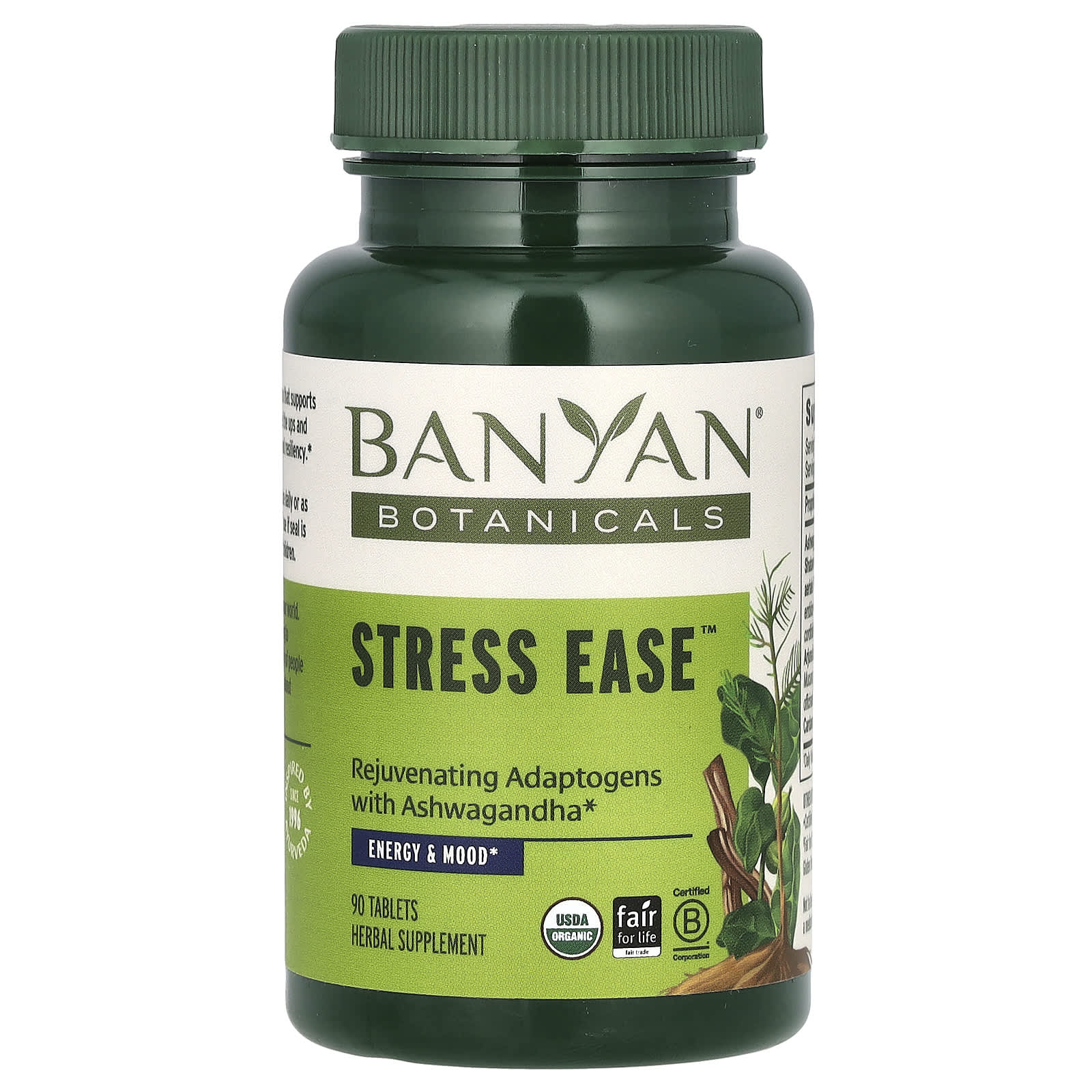Снятие стресса Banyan Botanicals, 90 таблеток