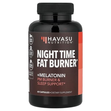 Жиросжигатель Havasu Nutrition Night Time Melatonin, 60 капсул