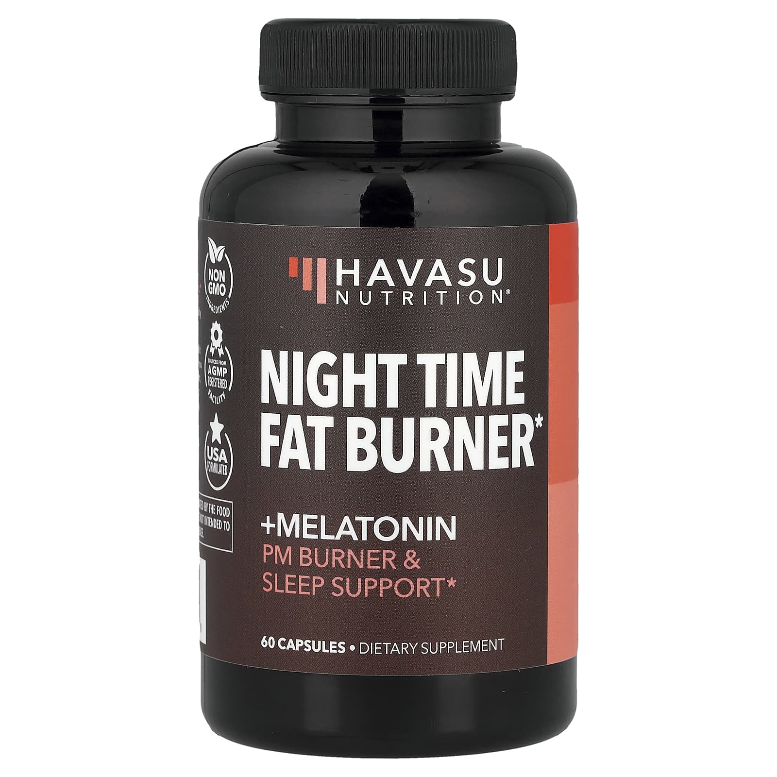 Жиросжигатель Havasu Nutrition Night Time Melatonin, 60 капсул