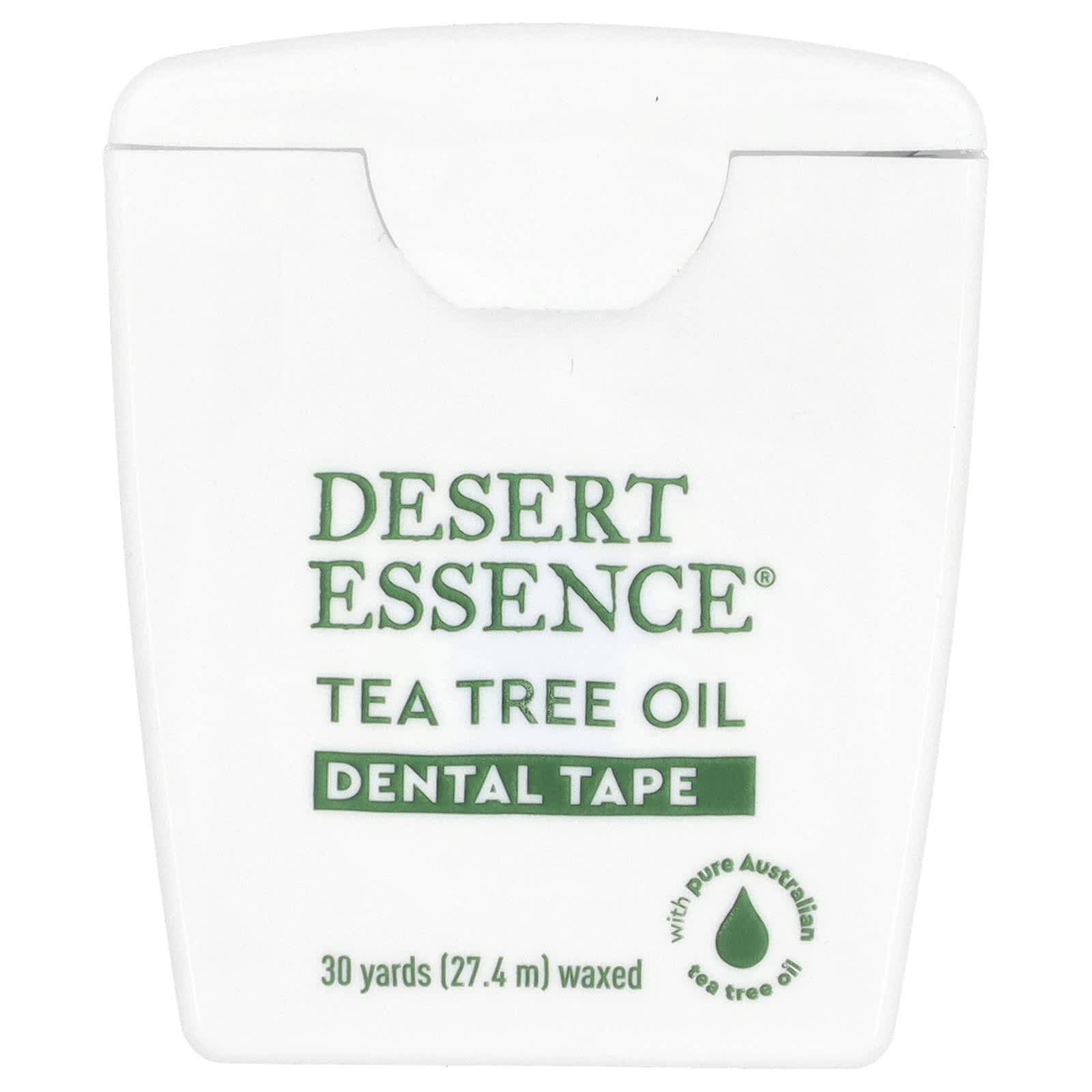 Масло чайного дерева Desert Essence Dental Tape Waxed, оттенок 30 Yds (27.4 m) — фото 2