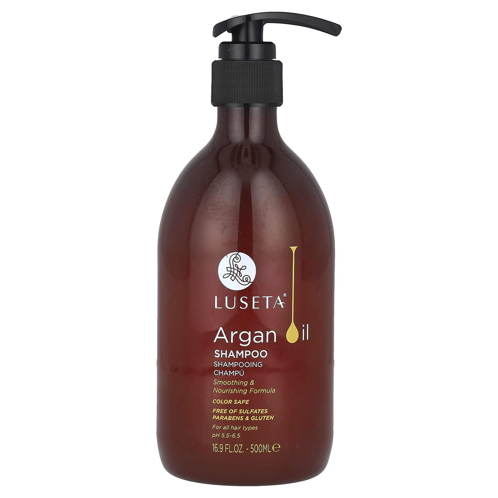 Аргановое масло Luseta Beauty Shampoo, 500 мл