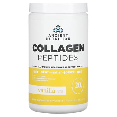 Коллаген Ancient Nutrition Peptides, вкус Vanilla, 241.2 г