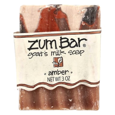Мыло ZUM® Goat's Milk Soap, аромат Amber, 3 унций