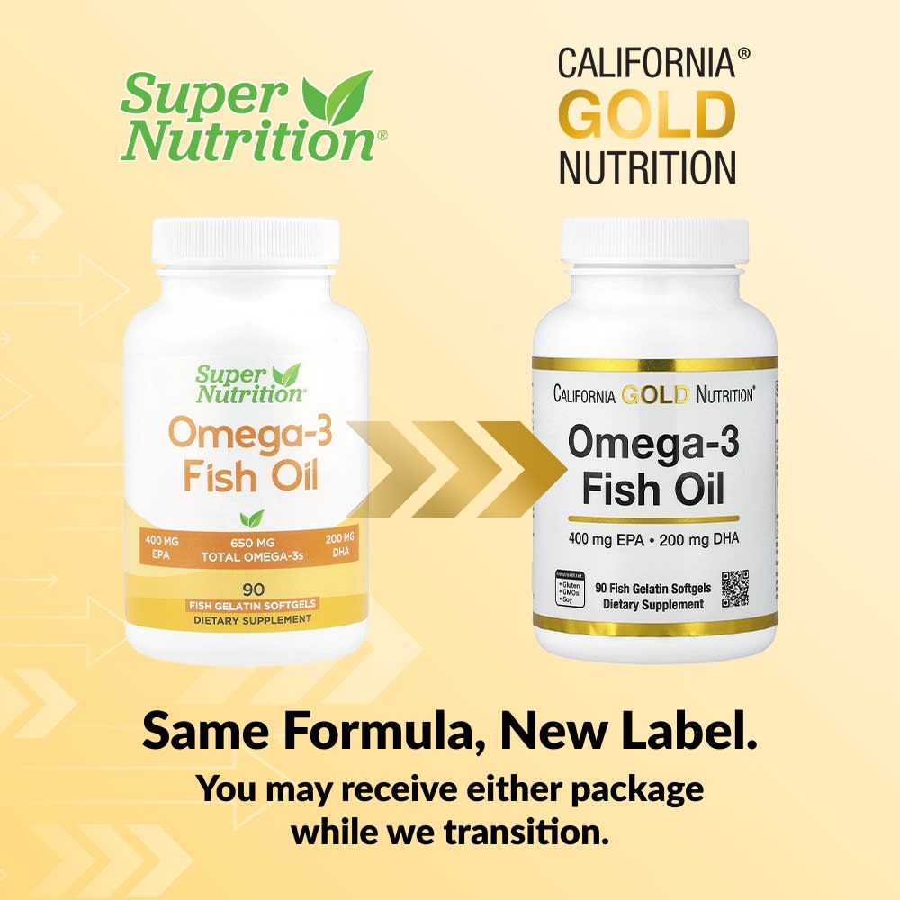 Рыбий жир California Gold Nutrition Omega-3 Vivomega Triglyceride 90 Fish Gelatin, 1000 мг, мягкие капсулы — фото 4