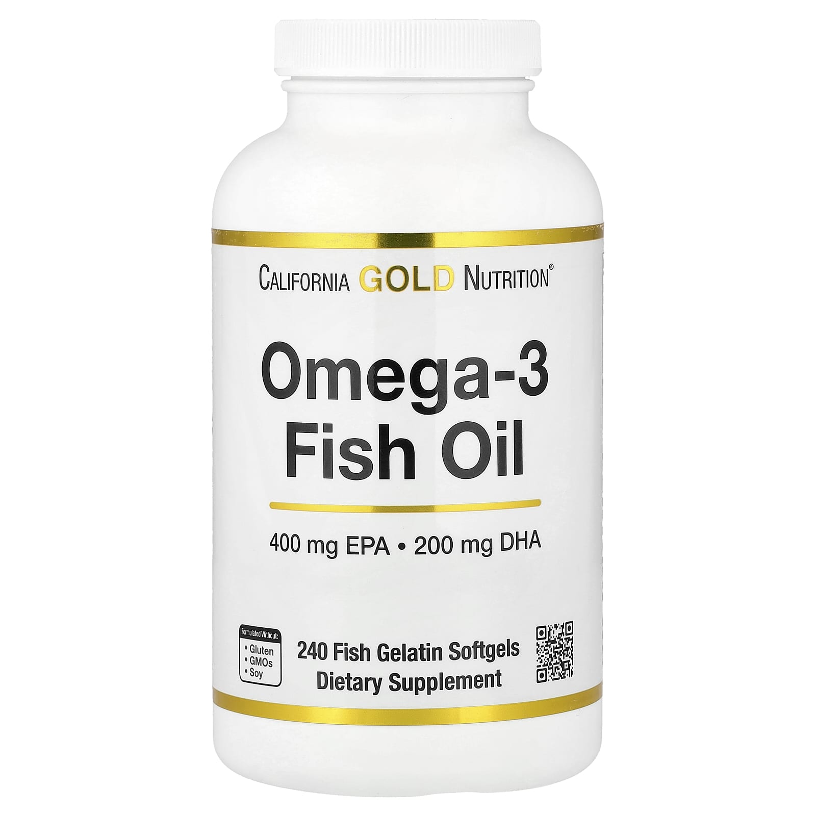 Рыбий жир California Gold Nutrition Omega-3 Vivomega Triglyceride 240 Fish, 1000 мг, мягкие капсулы — фото 2