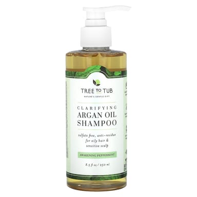 Аргановое масло Tree To Tub Clarifying Shampoo Awakening Peppermint, 250 мл