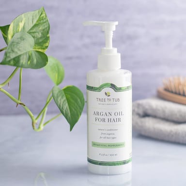 Кондиционер Tree To Tub Argan Oil For Hair For All Hair Types Awakening Peppermint, 250 мл, масло
