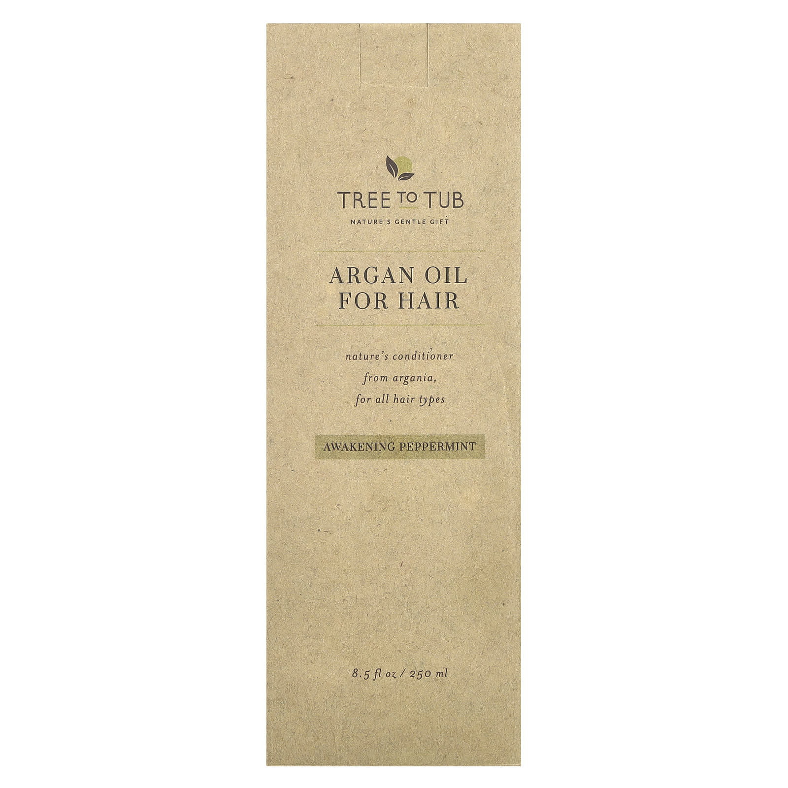 Кондиционер Tree To Tub Argan Oil For Hair For All Hair Types Awakening Peppermint, 250 мл, масло — фото 3