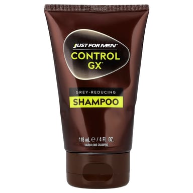 Шампунь Just for Men Control GX® Gradual Gray-Reducing For Brown to Black Hair, 118 мл