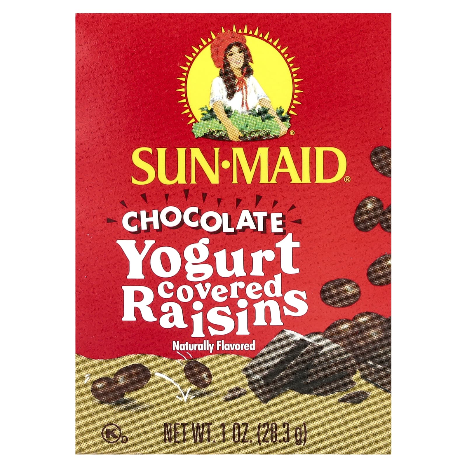 Шоколад Sun-Maid Yogurt Covered Raisins 6 Boxes, вкус Chocolate, 28 г — фото 3