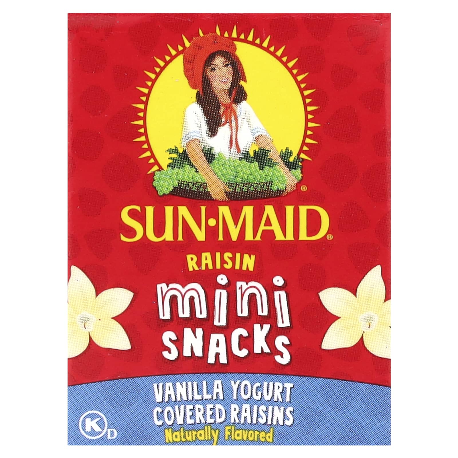Мини-снеки Sun-Maid, изюм в йогурте, ваниль, 10 мини-коробок, 5 oz (142 g) — фото 3