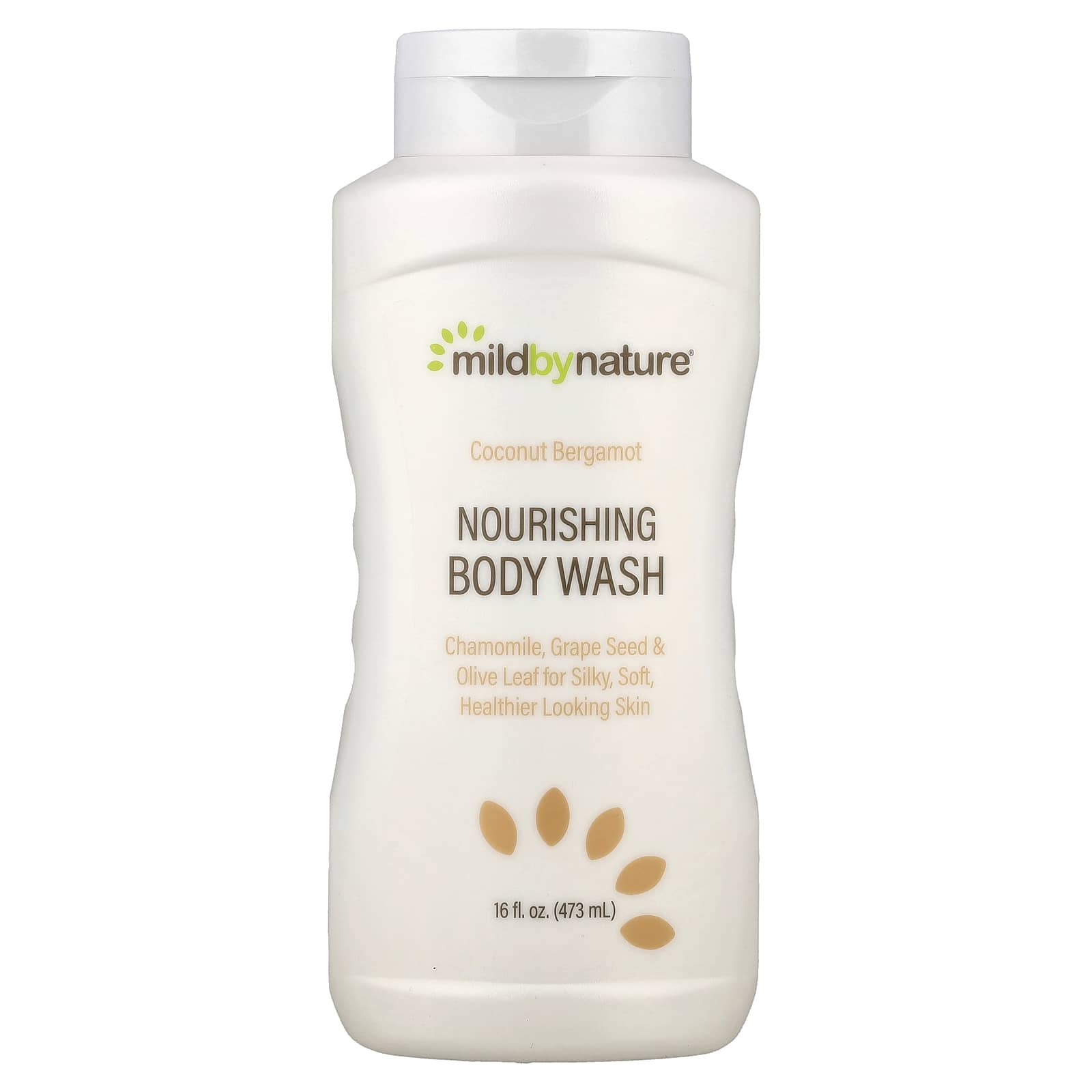 Гель для душа Mild By Nature Nourishing Coconut Bergamot, 473 мл — фото 3