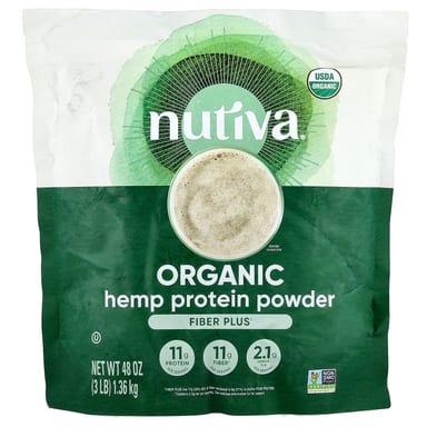 Протеиновый порошок Nutiva Organic Hemp, 1.36 кг