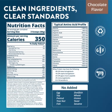 Пробиотик MRM Nutrition Gainer With & Postbiotics, вкус Chocolate, 1512 г, 3.